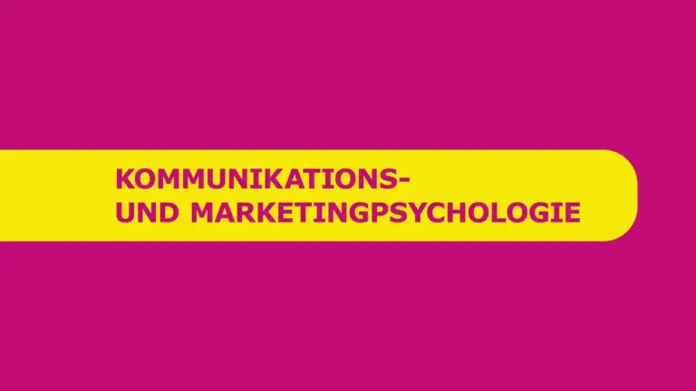 Kommunikations- und Marketingpsychologie, Sawetz, J. (2026)