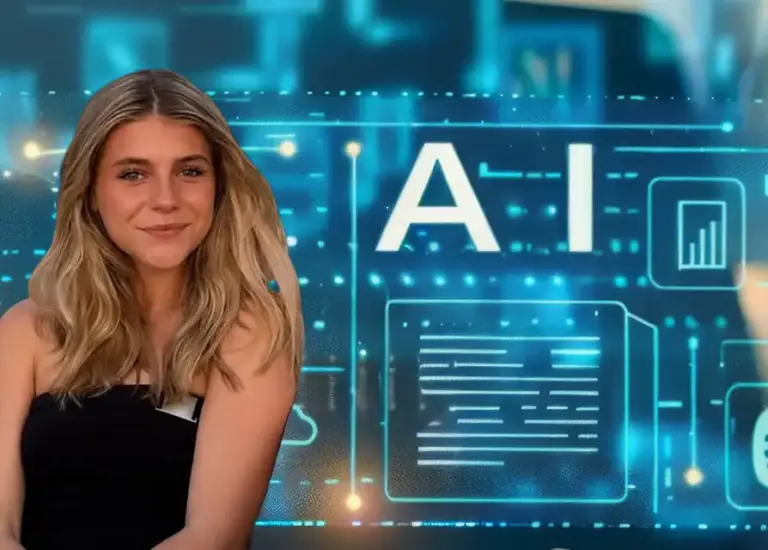 Paulina Auferbauer, Studentin an der IBS Akademie im Bachelorstudiengang KI Management
